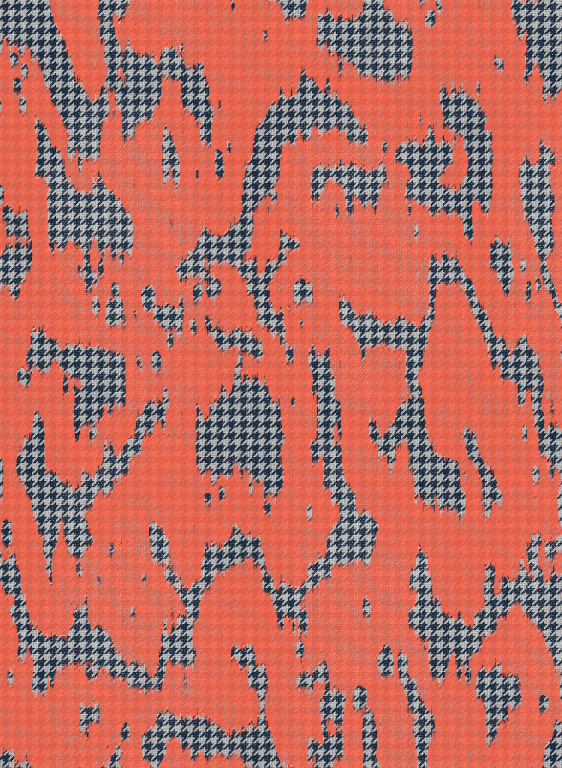 Tapete Moire Screen - Coral