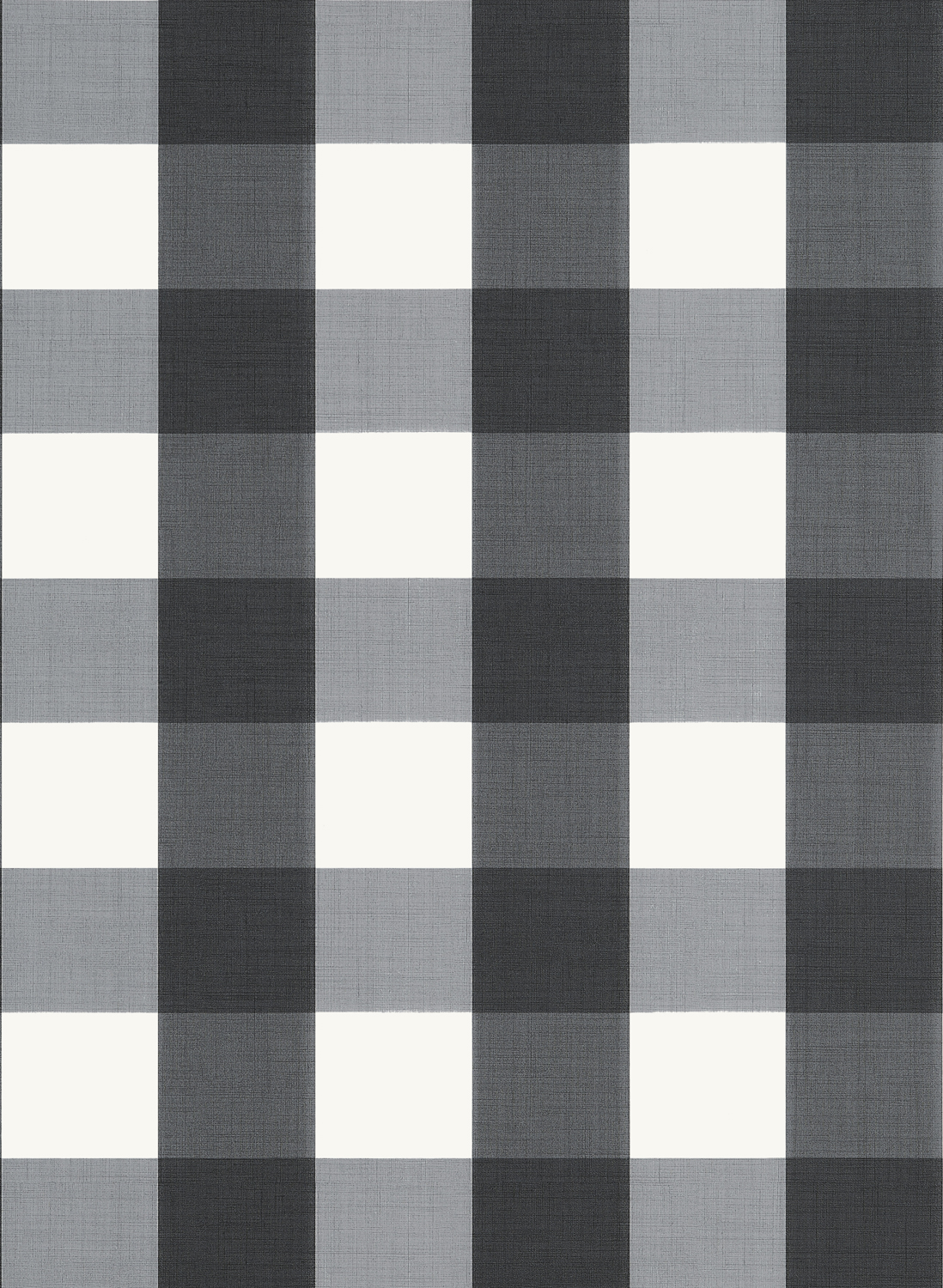Tapete Buffalo Check - Black