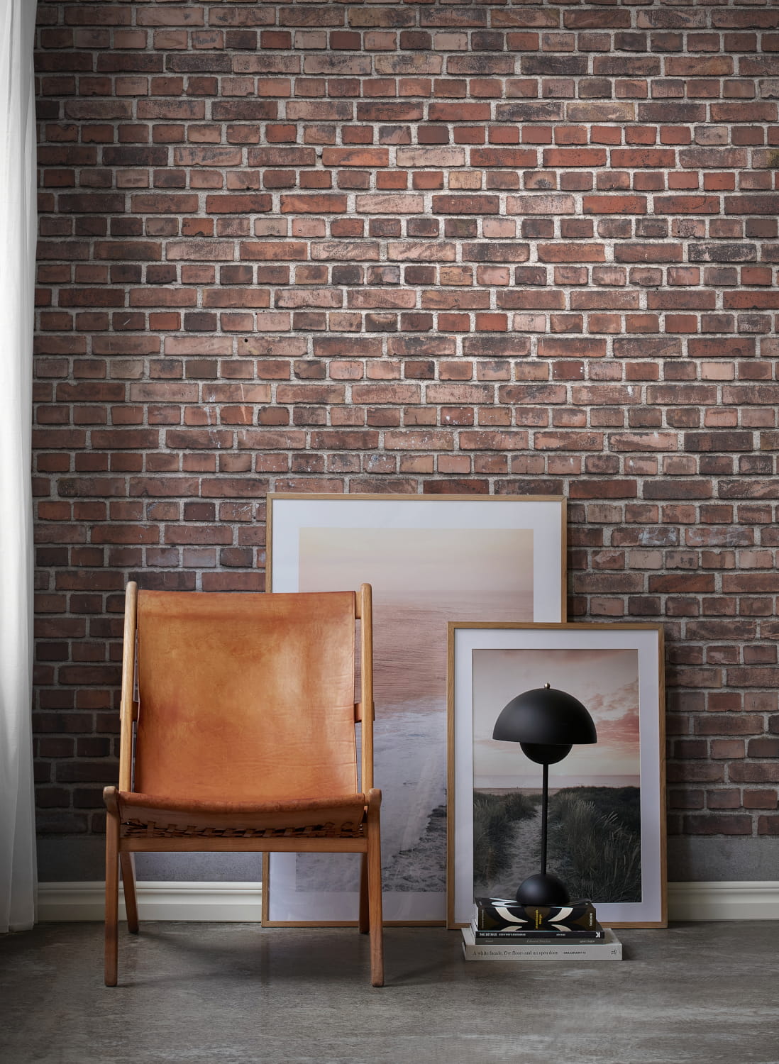 Wandbild Brick Wall