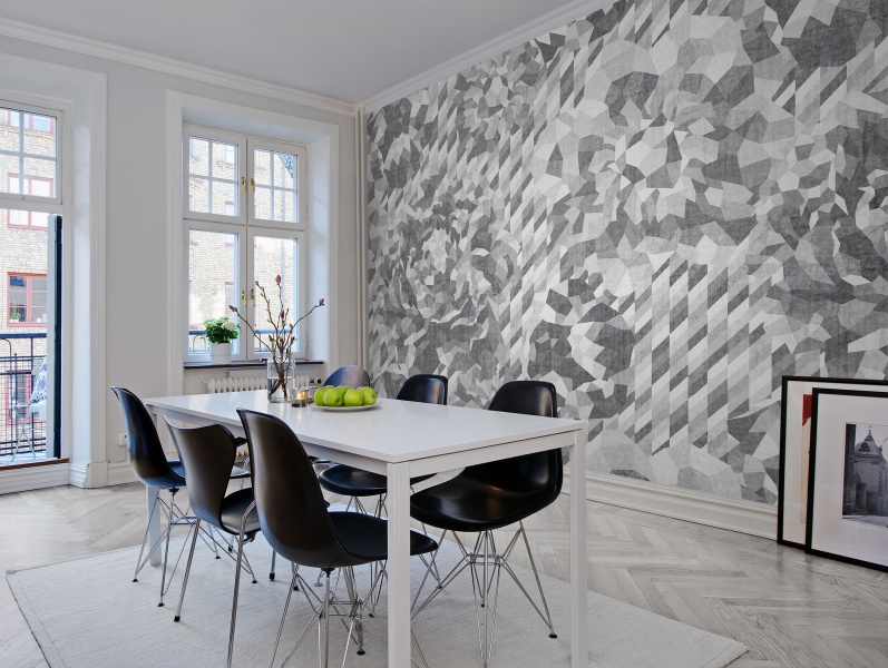 Wandbild Concrete Roses