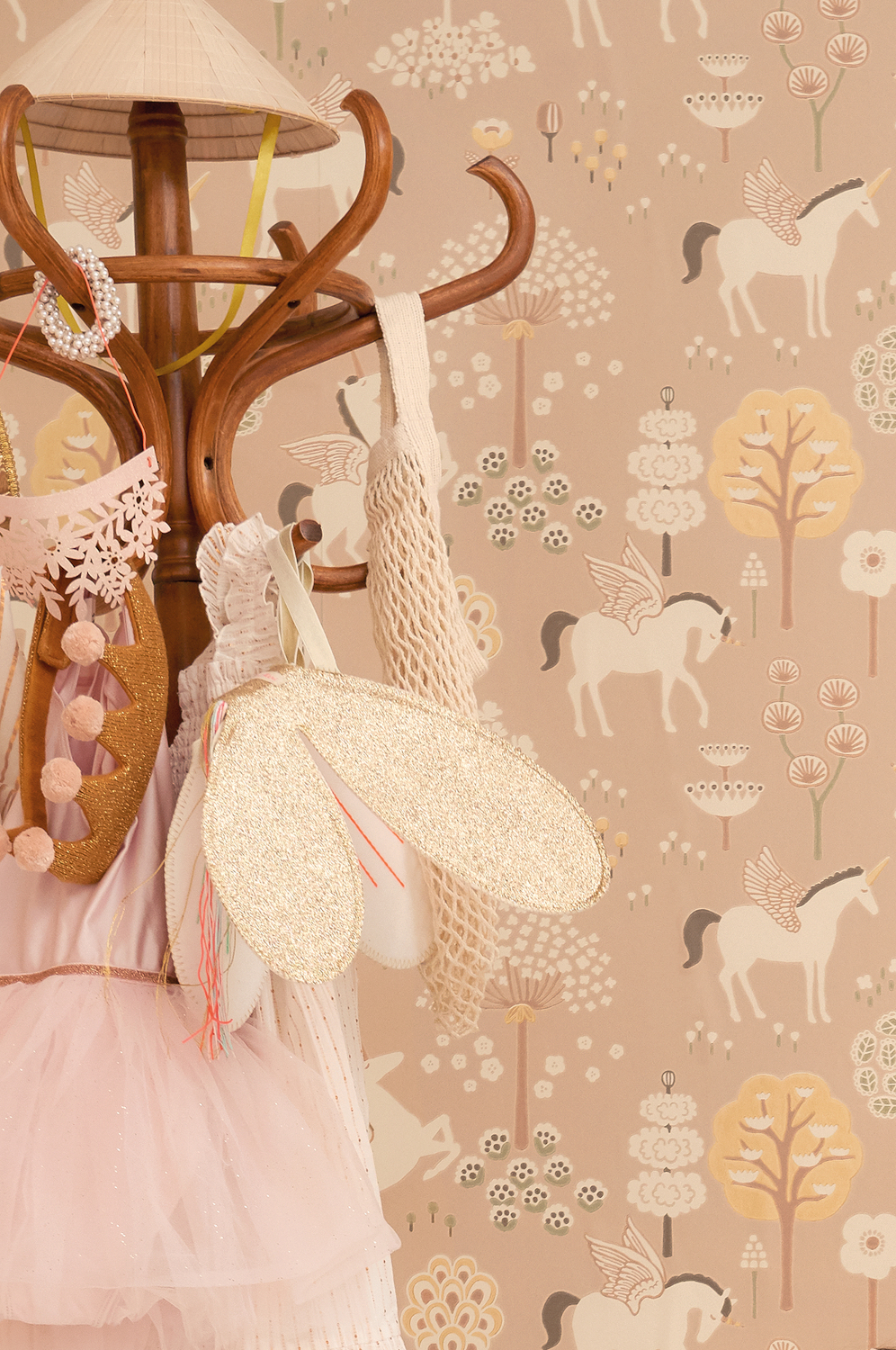 Tapete True Unicorns - Old Pink