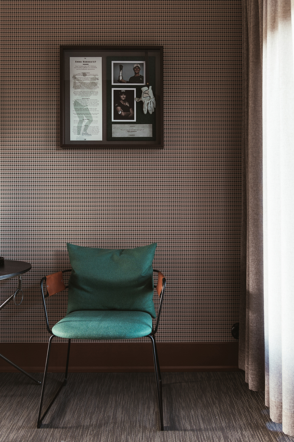 Tapete Houndstooth - green