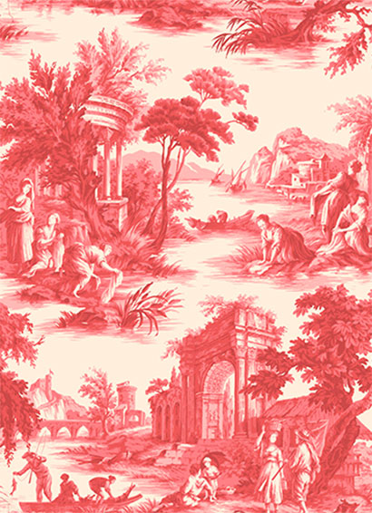 Tapete Villandry - Red