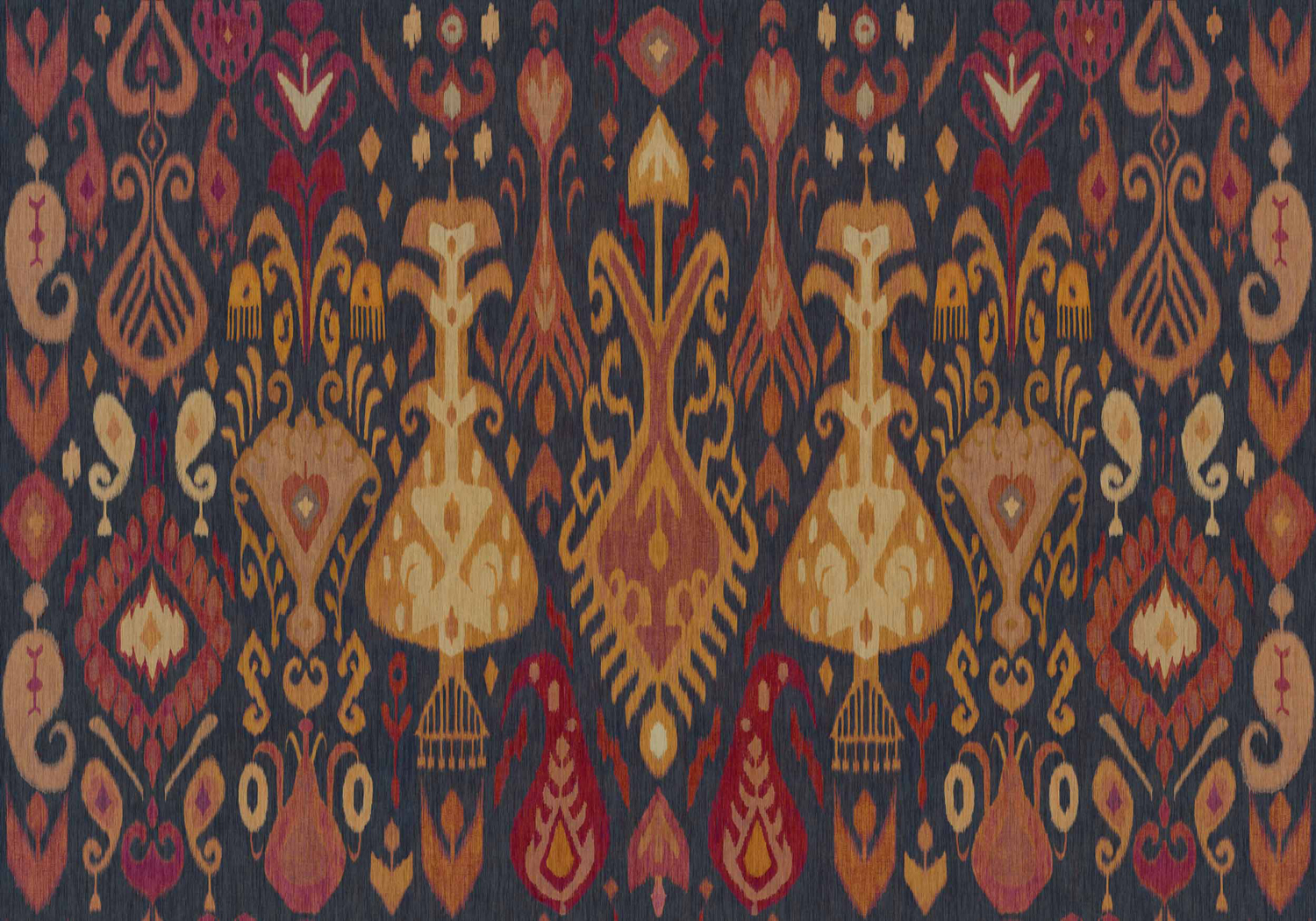 Wandbild Boho - Navy