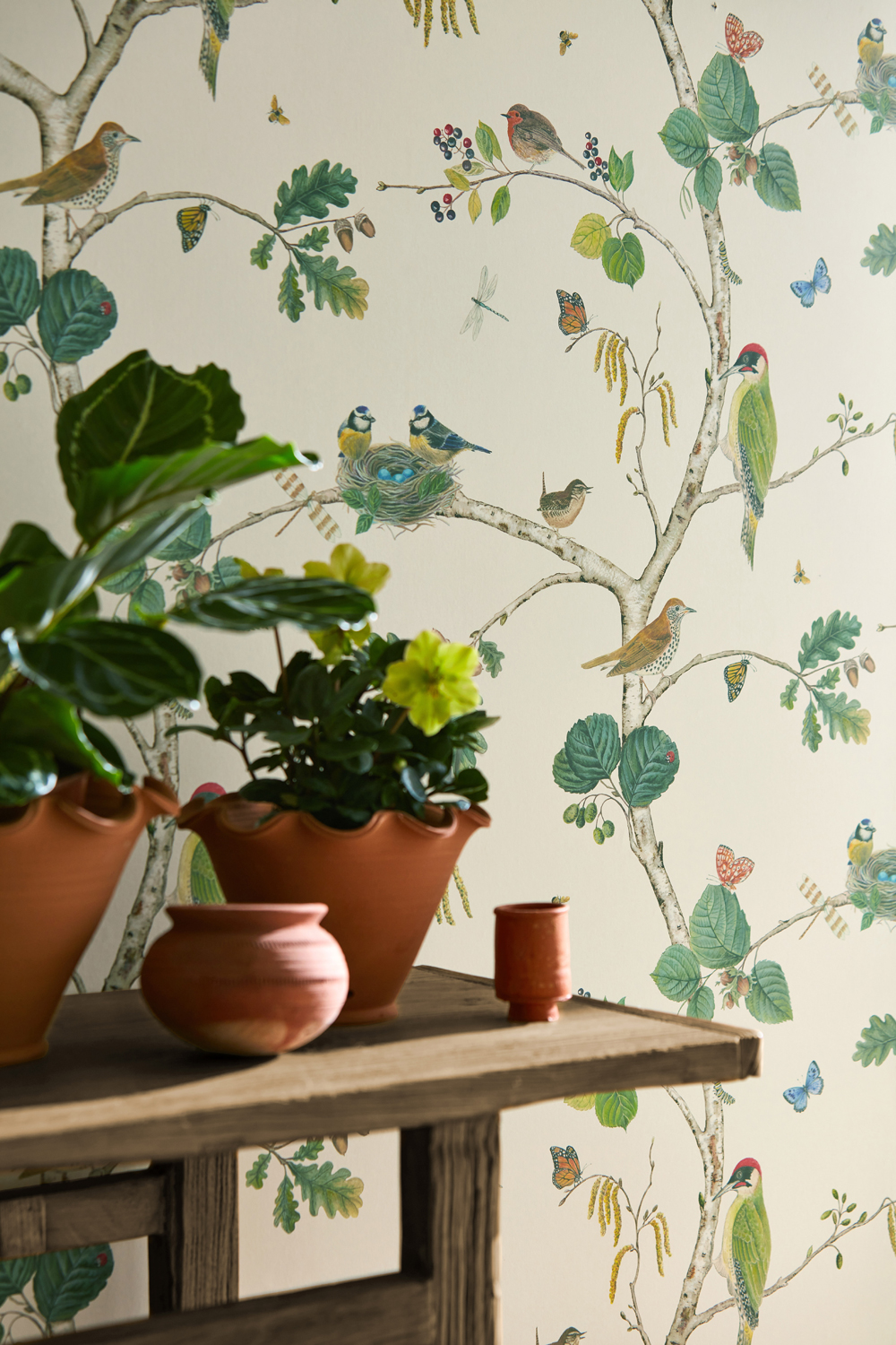 Tapete Woodland Chorus - Botanical/ Multi
