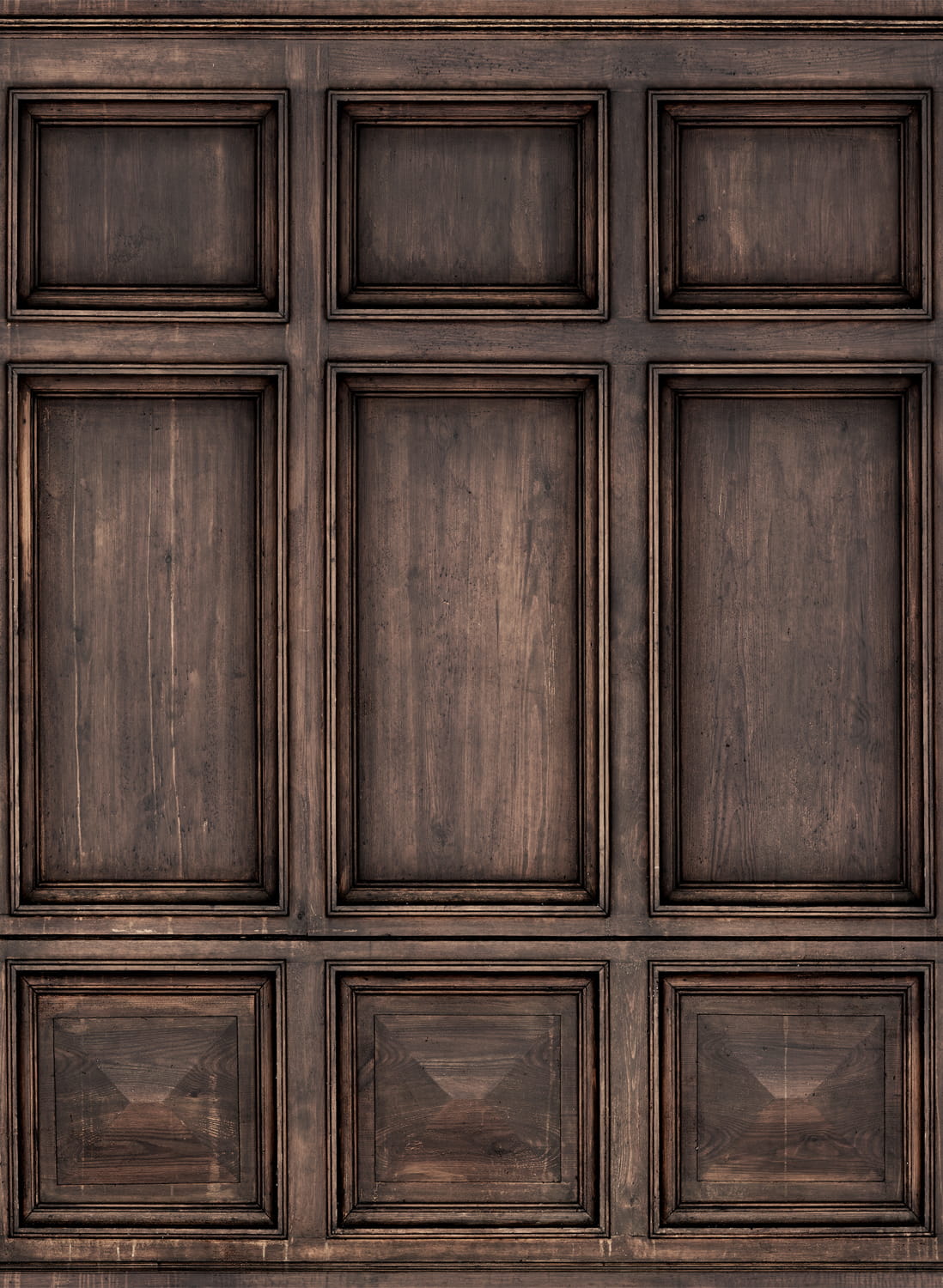 Wandbild Oxford - Walnut