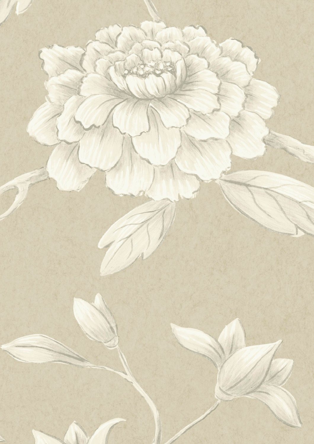 Wallpaper Jasper Peony - Parchment