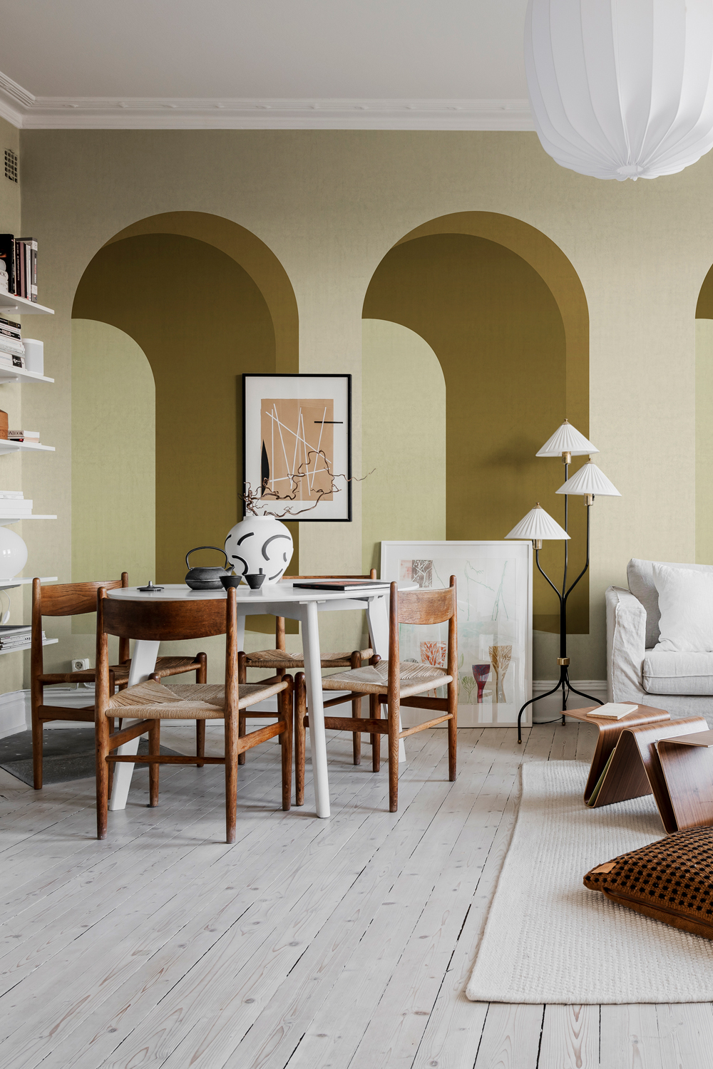 Wandbild Arch - Saffron