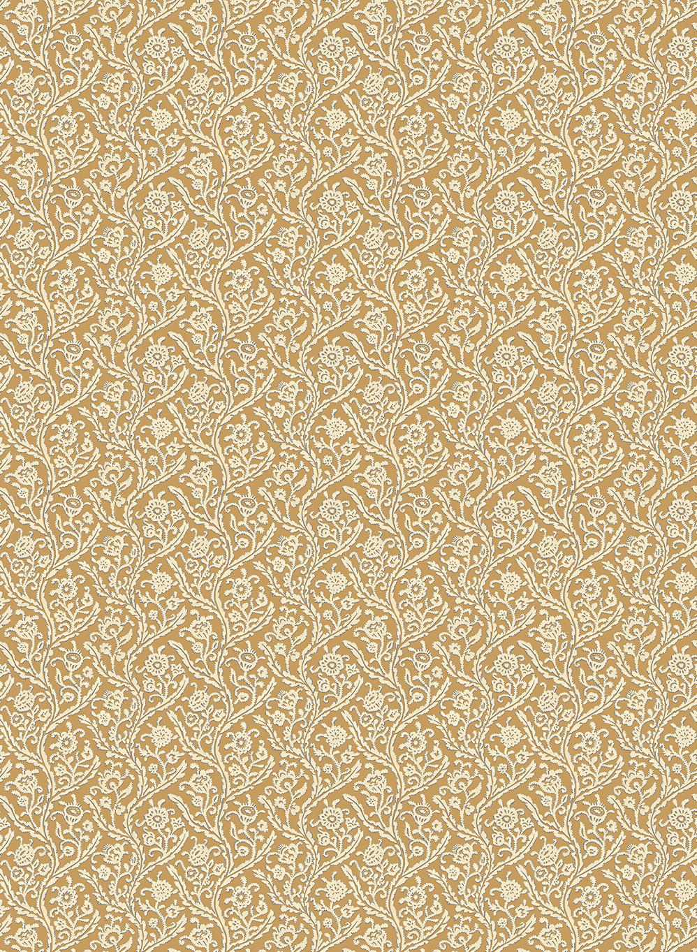 Carta da parati Letti - Mustard Yellow