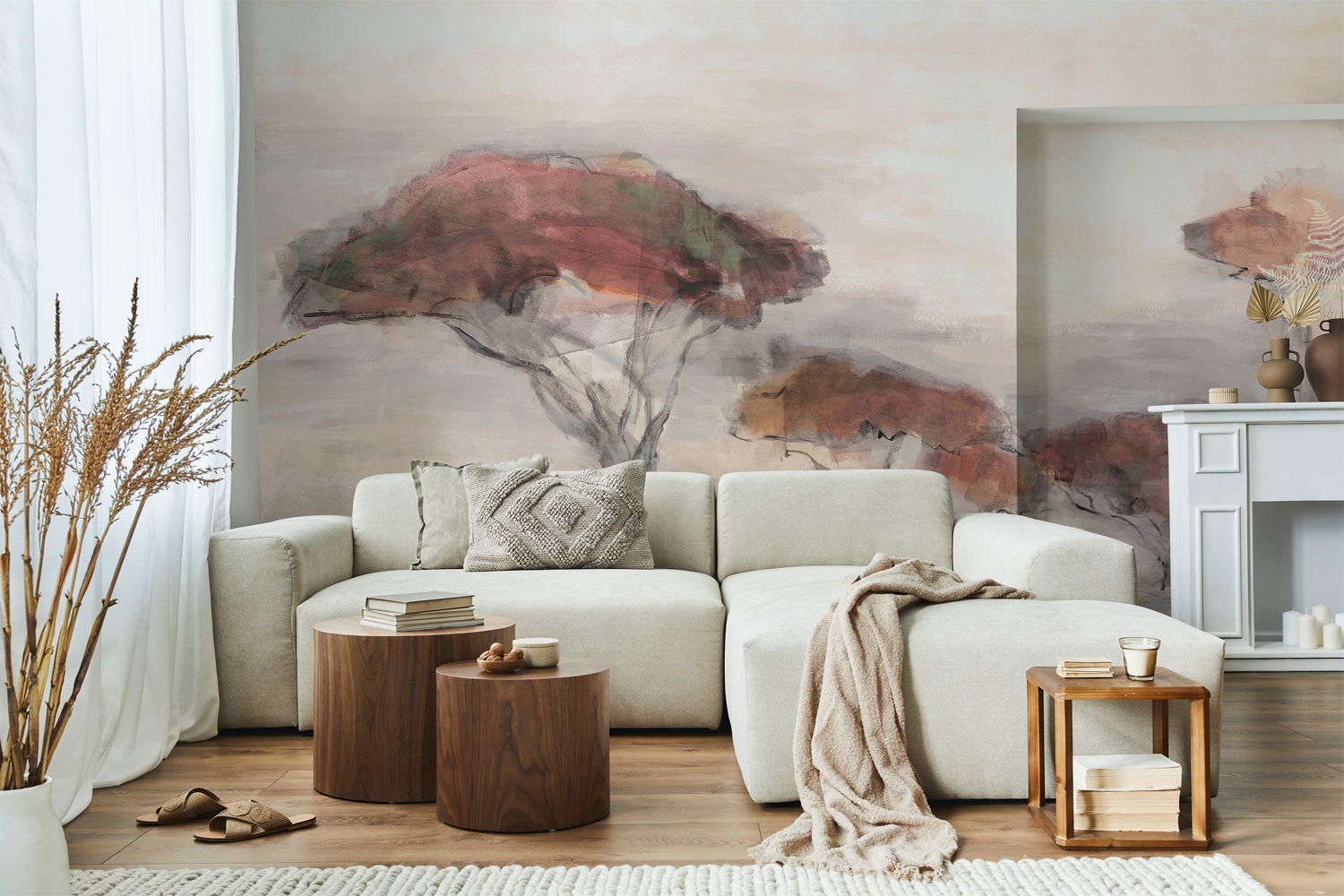 Wandbild Serengueti - Adobe