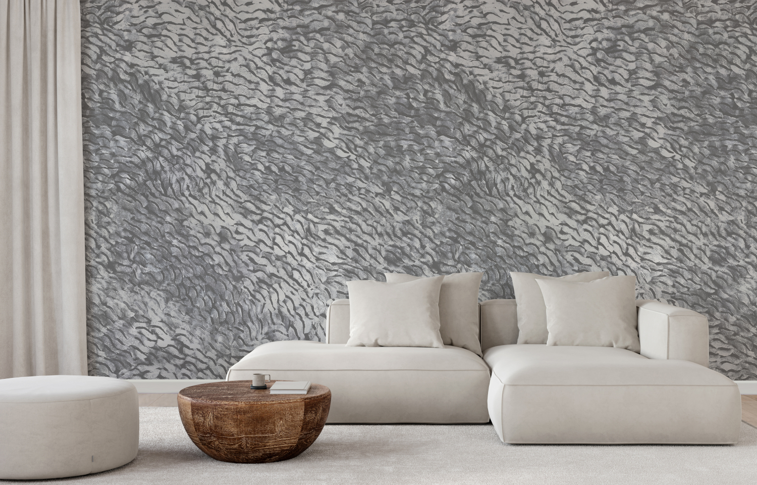 Wandbild Cascade - Gris