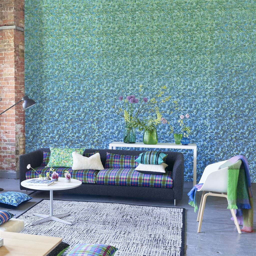 Wandbild Odisha - Cobalt