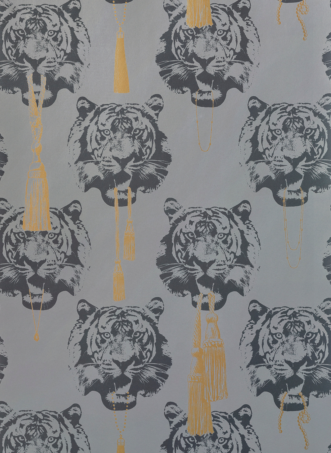 Tapete Coco Tiger - Grey