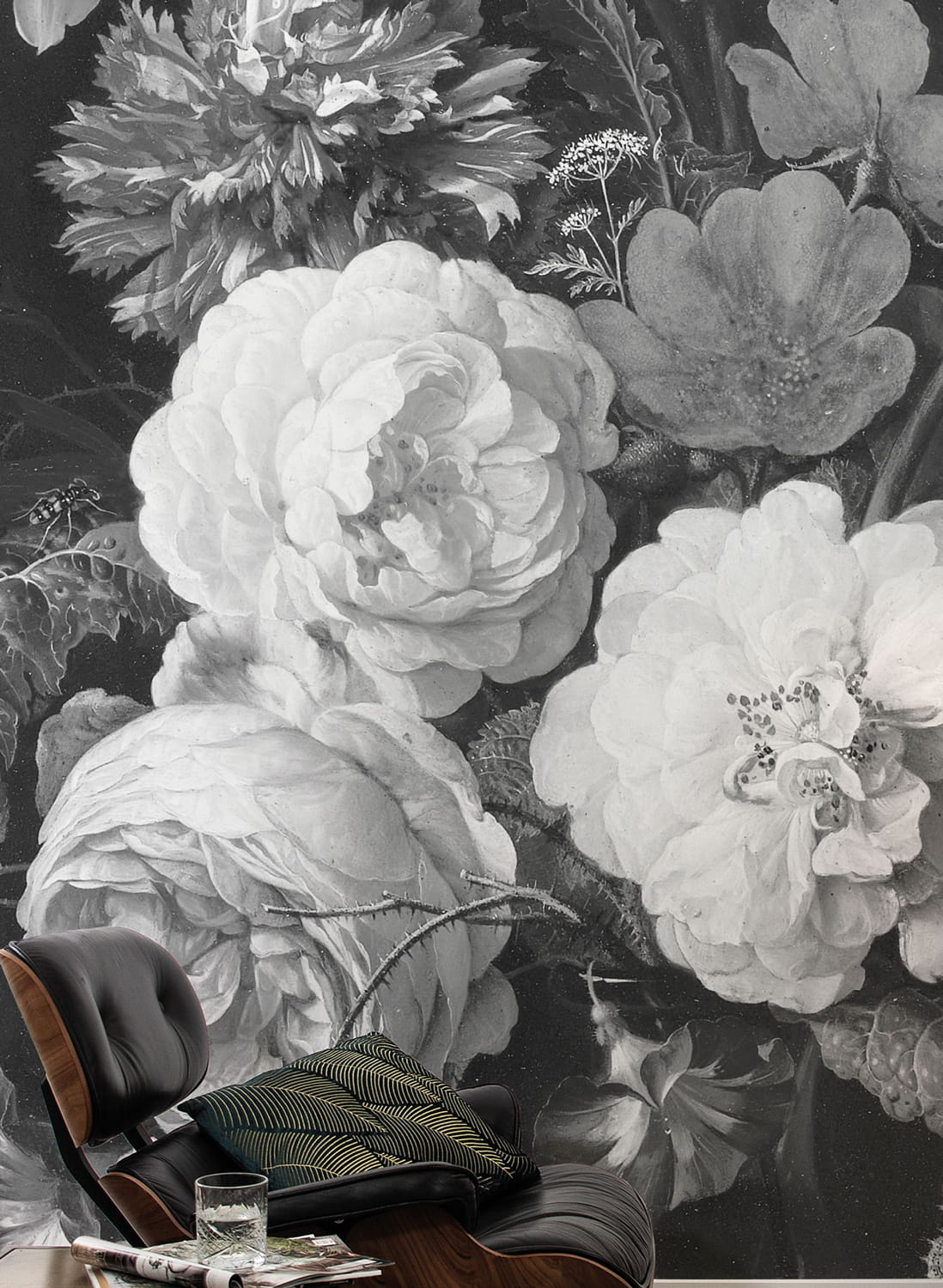 Wandbild Golden Age Flowers 6