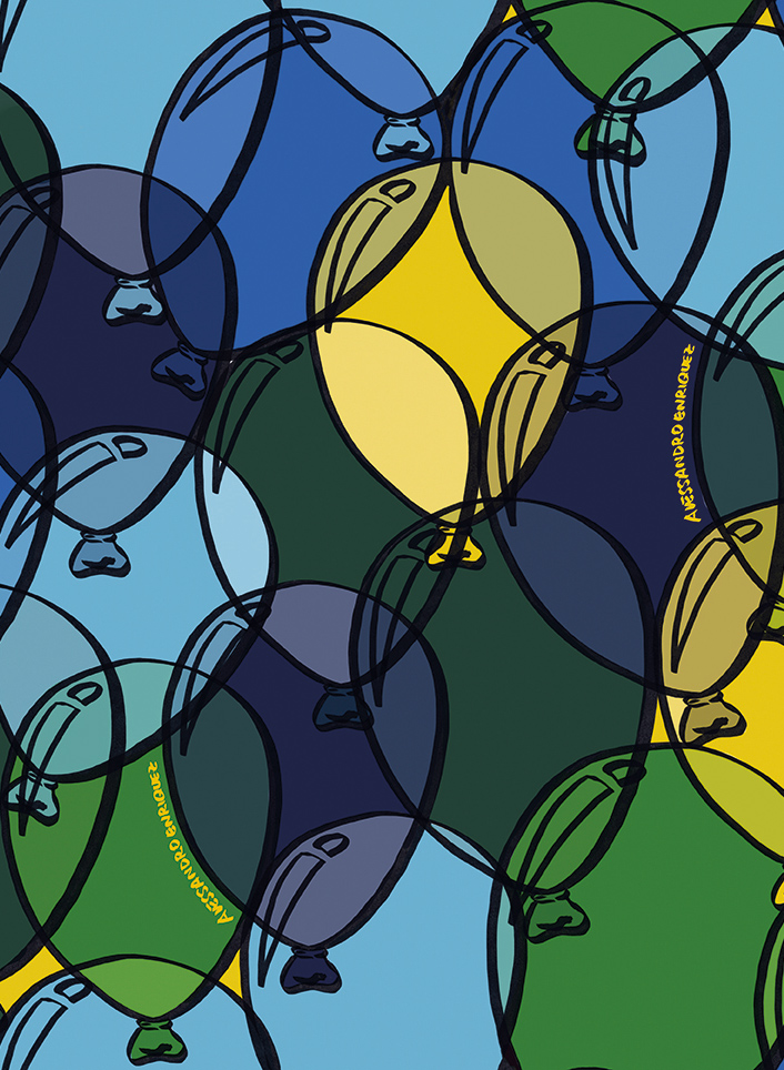 Tapete Balloons - 25525