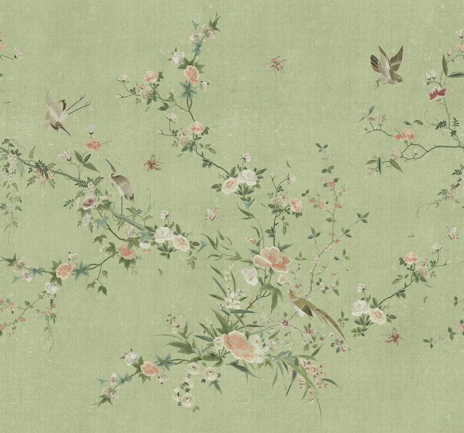 Wandbild Bloom - green