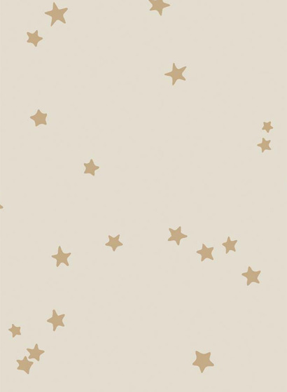 Carta da parati Stars - Buff/ Gold