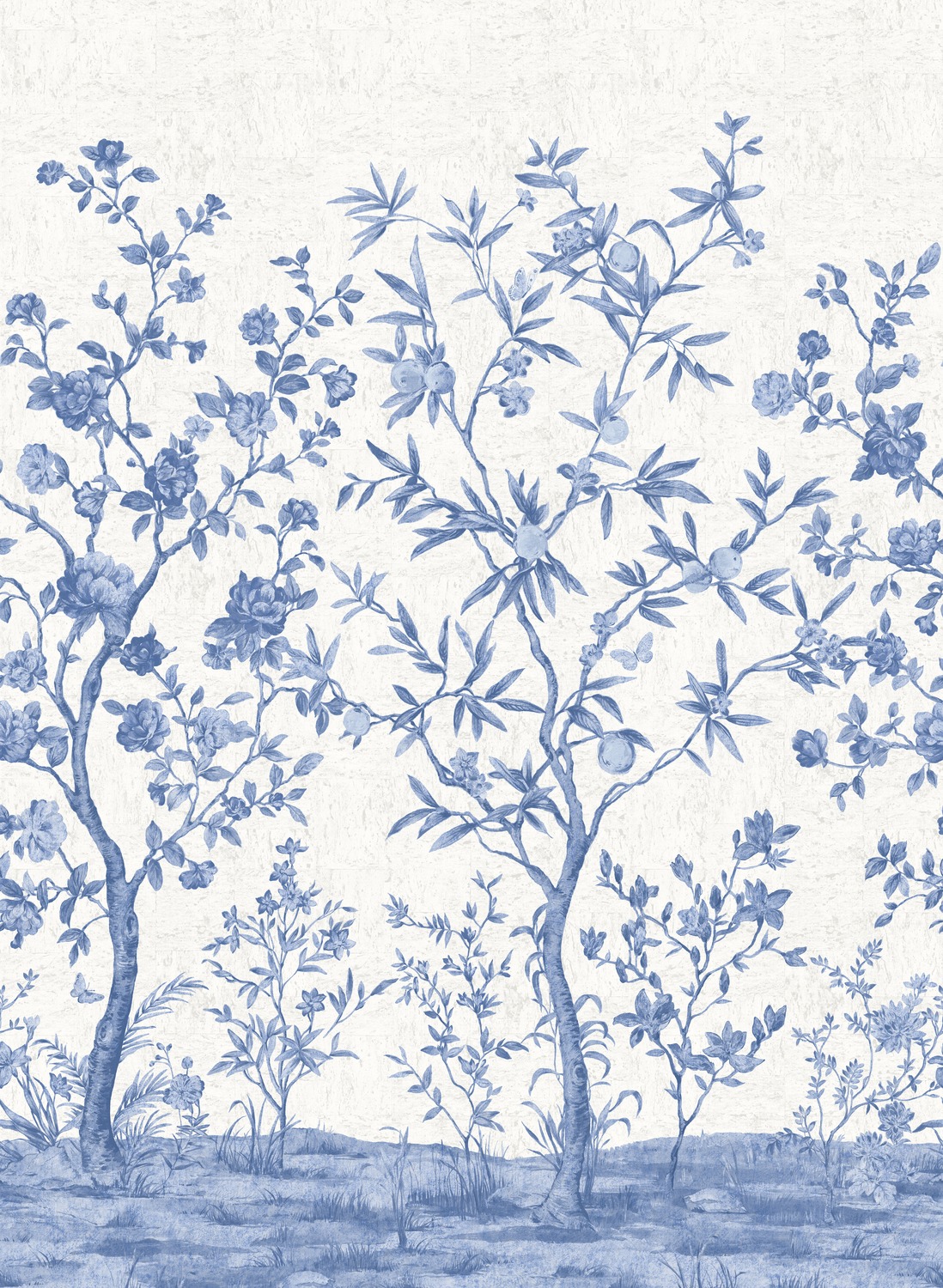  - Blue and White