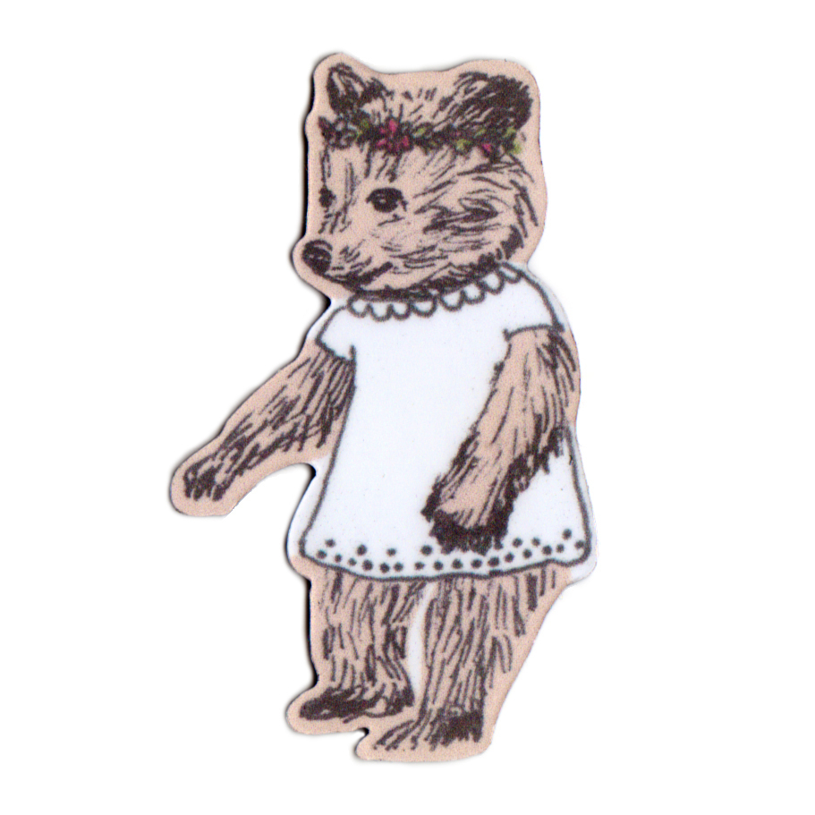 Magnet Girl Bear