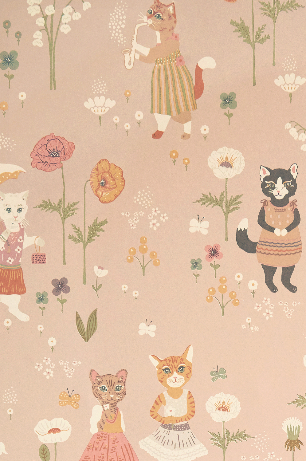 Tapete Catwalk - Dusty Sweet Pink