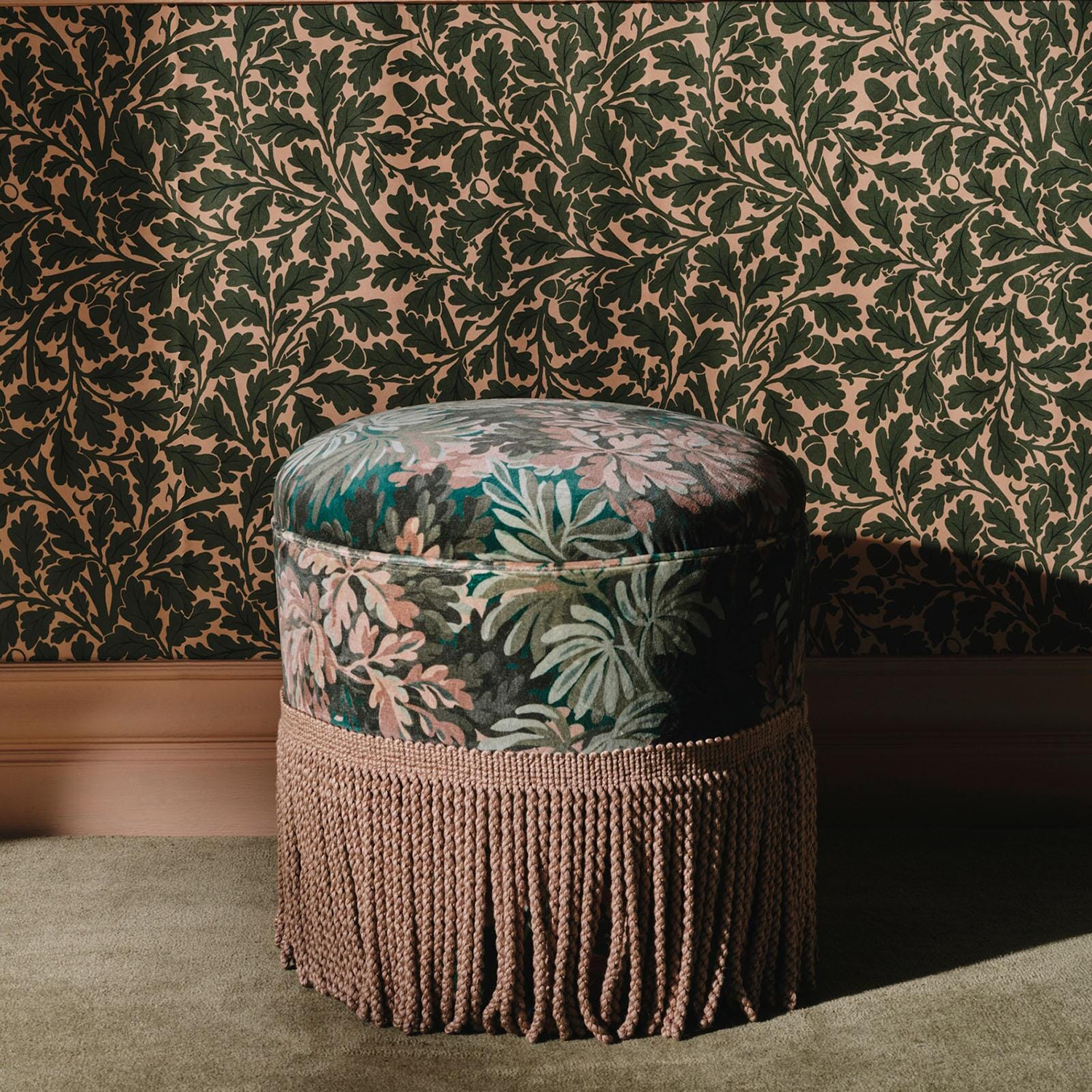 Stoff Foris - Velvet - Cerulean