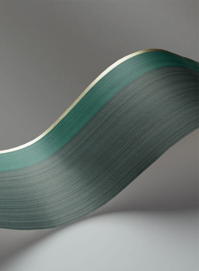 Tapete Jaspe Border - Viridian & Gilver