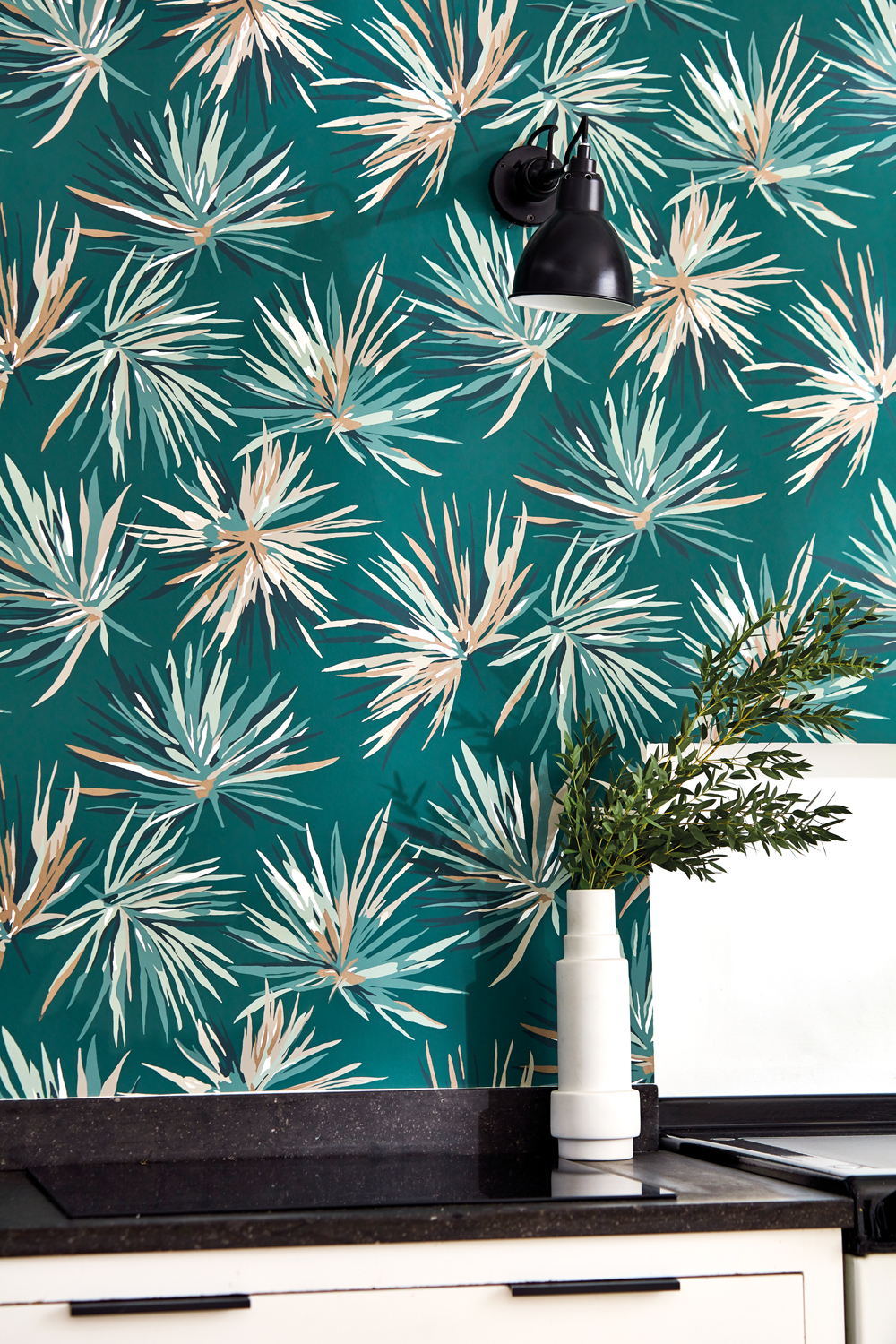 Tapete Aucuba - Forest/ Copper