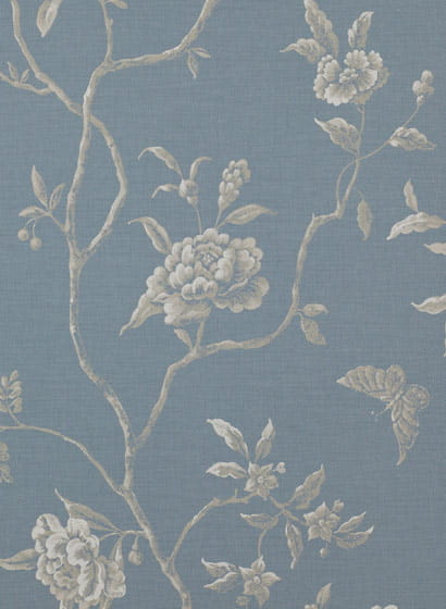 Tapete Swedish Tree - Navy
