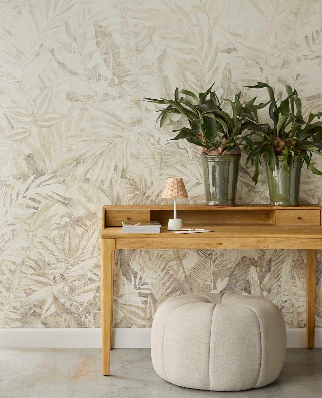 Wandbild Linen Leaves - 350706