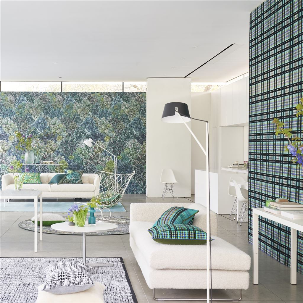 Wandbild Madhya - Azure