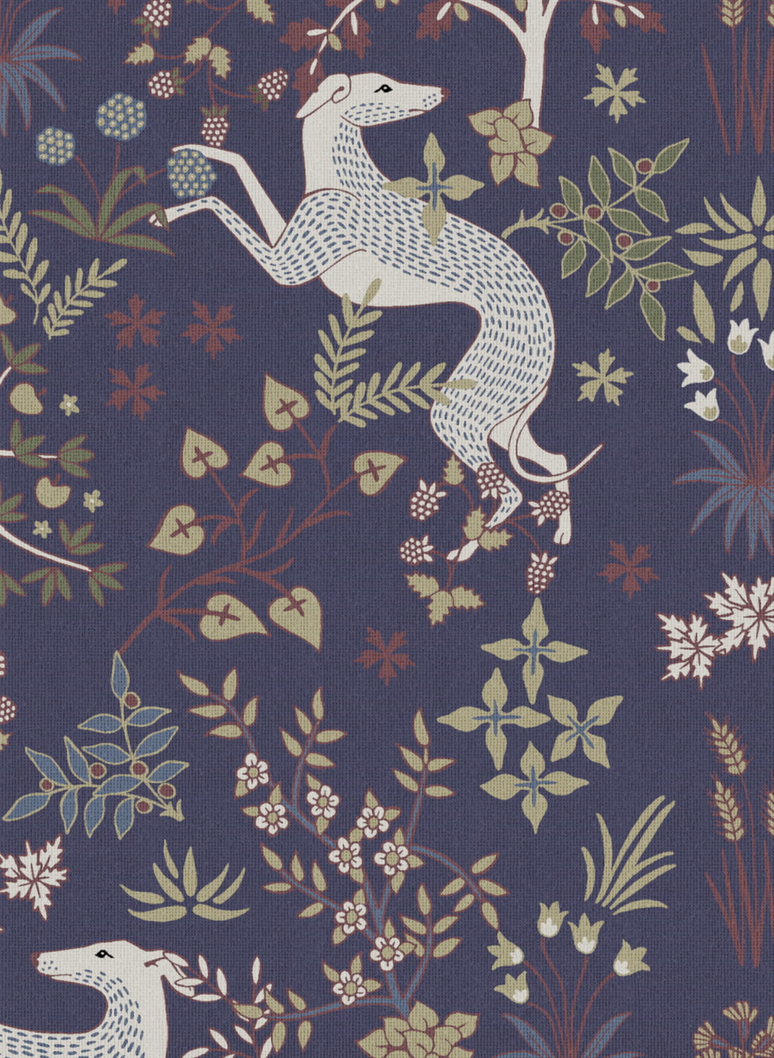 Wandbild Whippet - 9582W