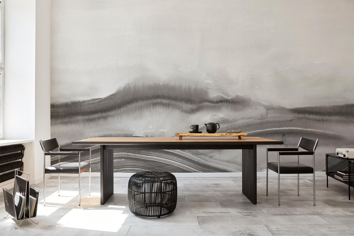 Wandbild Atmospheric Haze - Onyx