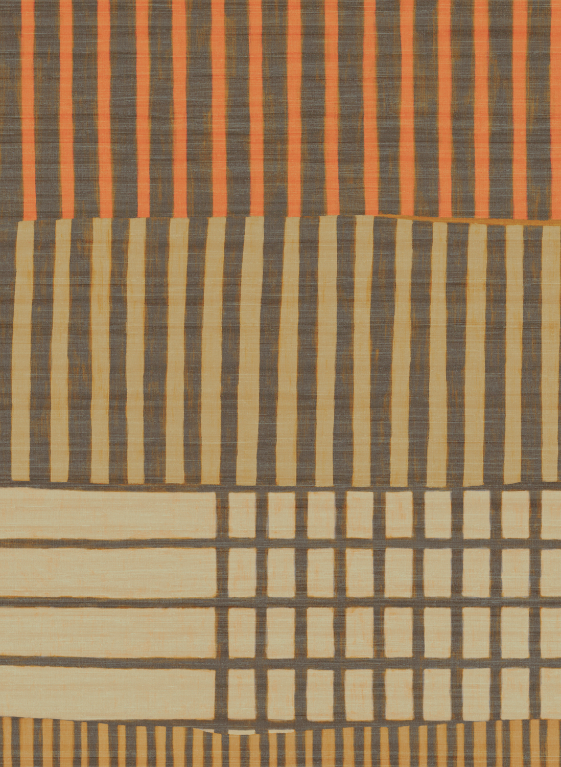 Wandbild Lignes Telluriques - Panel 1