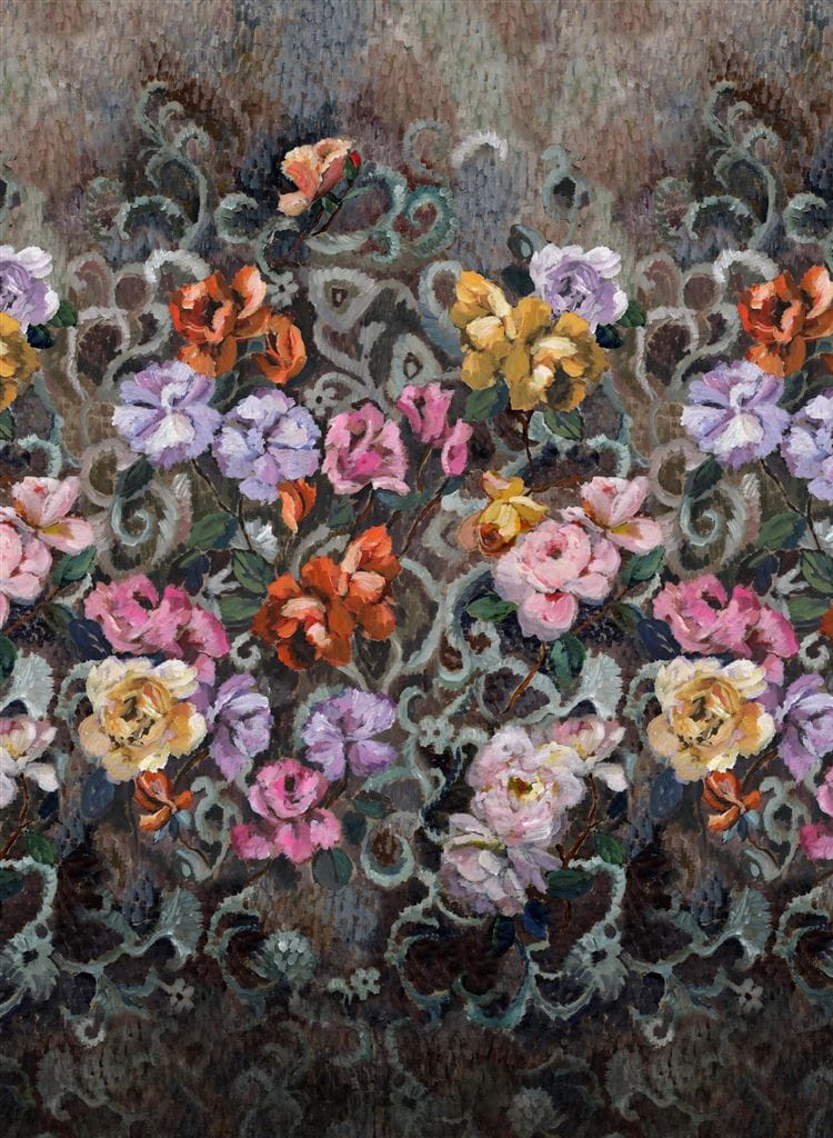 Tapete Tapestry Flower - Damson
