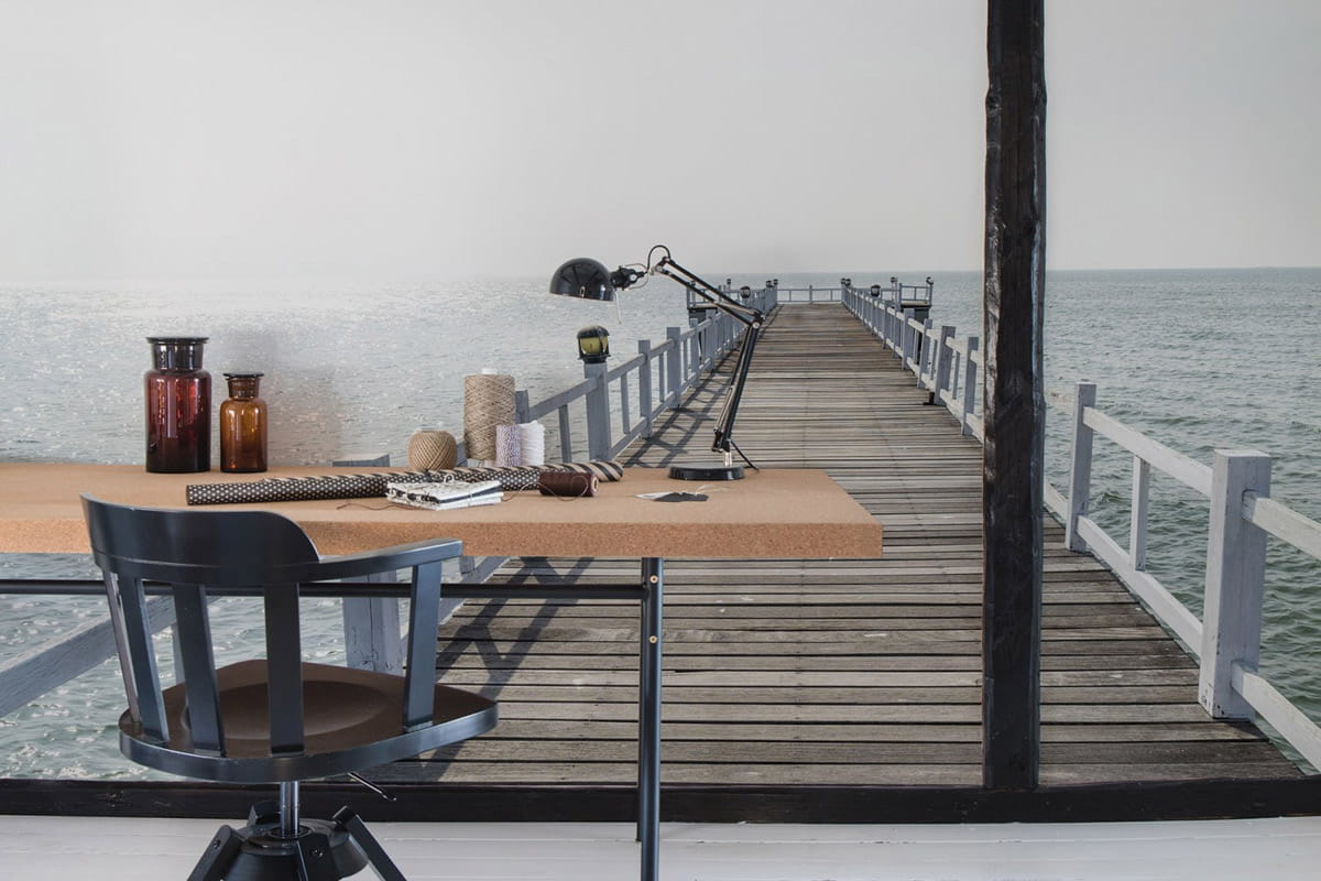 Wandbild Hampton Pier