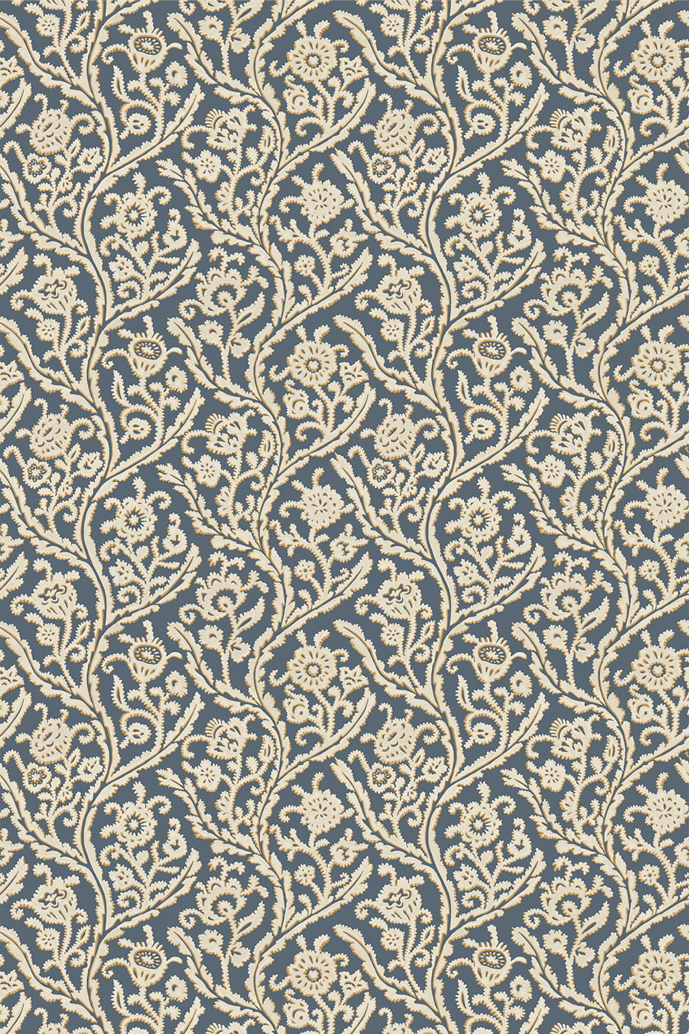 Tapete Letti - Navy and Mustard