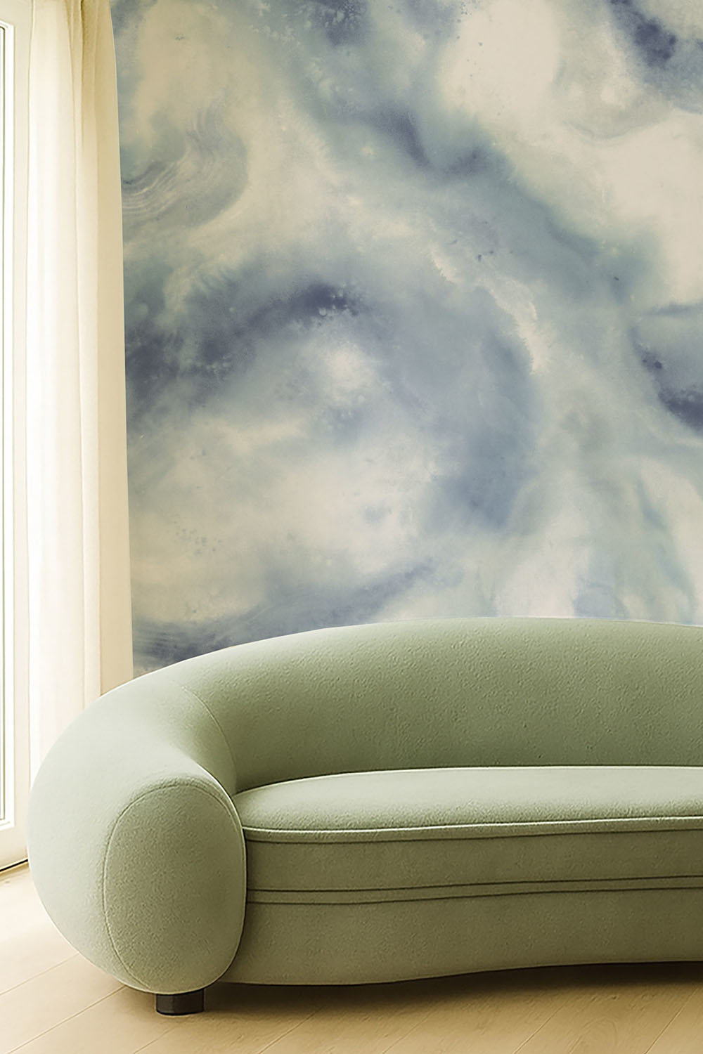 Wandbild Viento - Ink