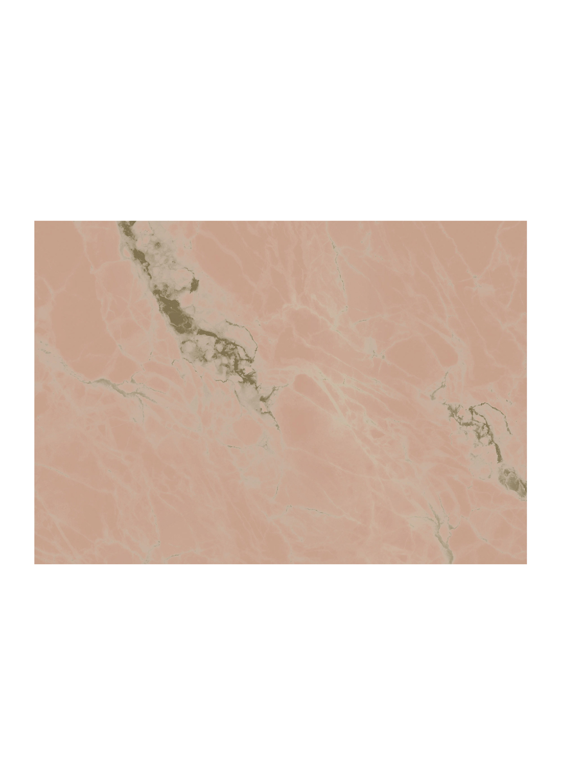 Wandbild Golden Marble Gold 6 - XL