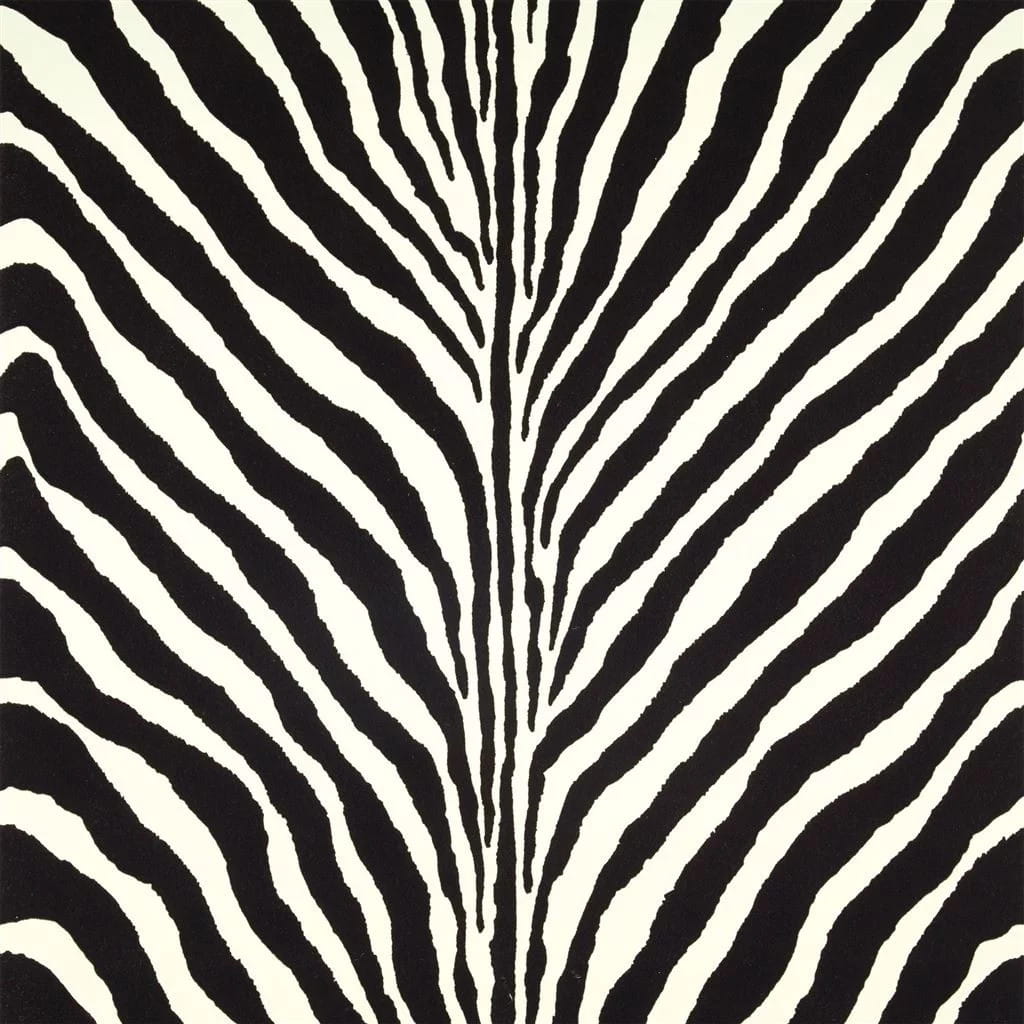 Tapete Bartlett Zebra - Charcoal