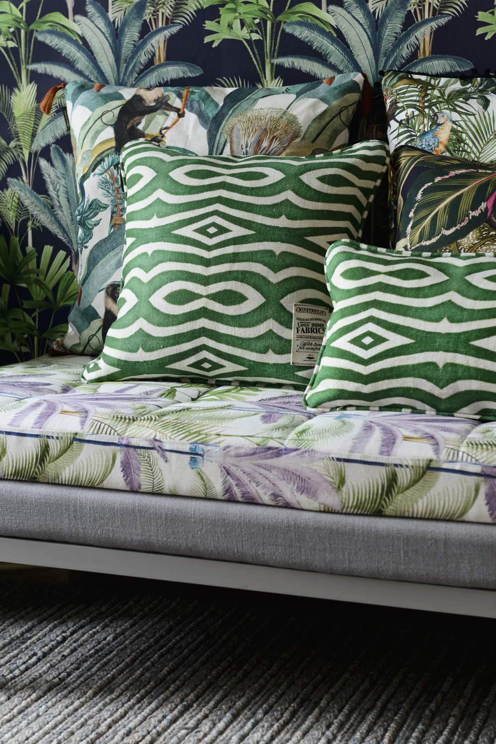Fabric Palmeras - Linen - FB00006