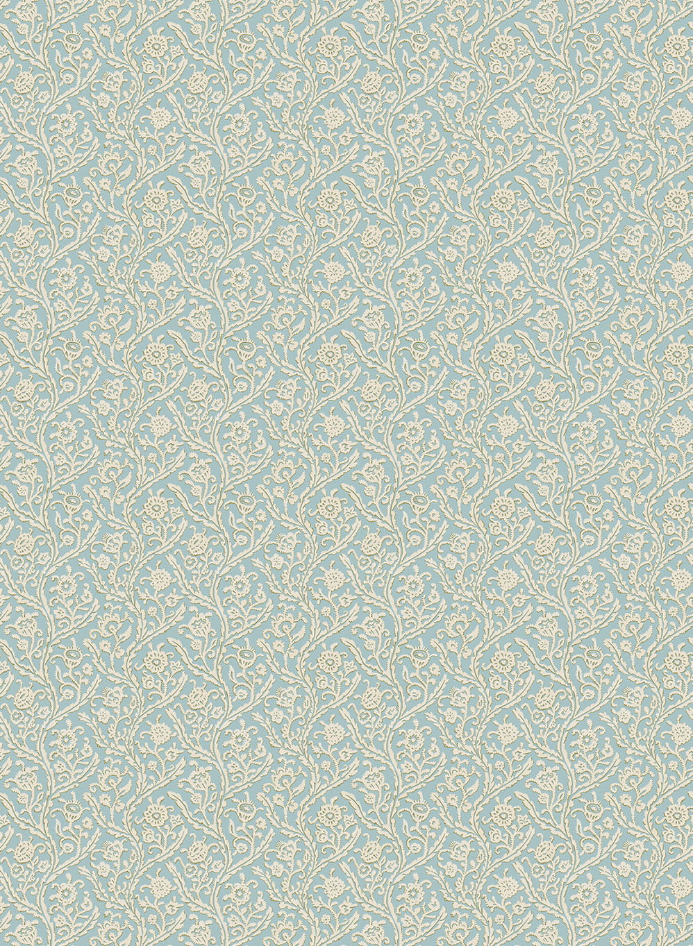 Papier peint Letti - Bright Blue