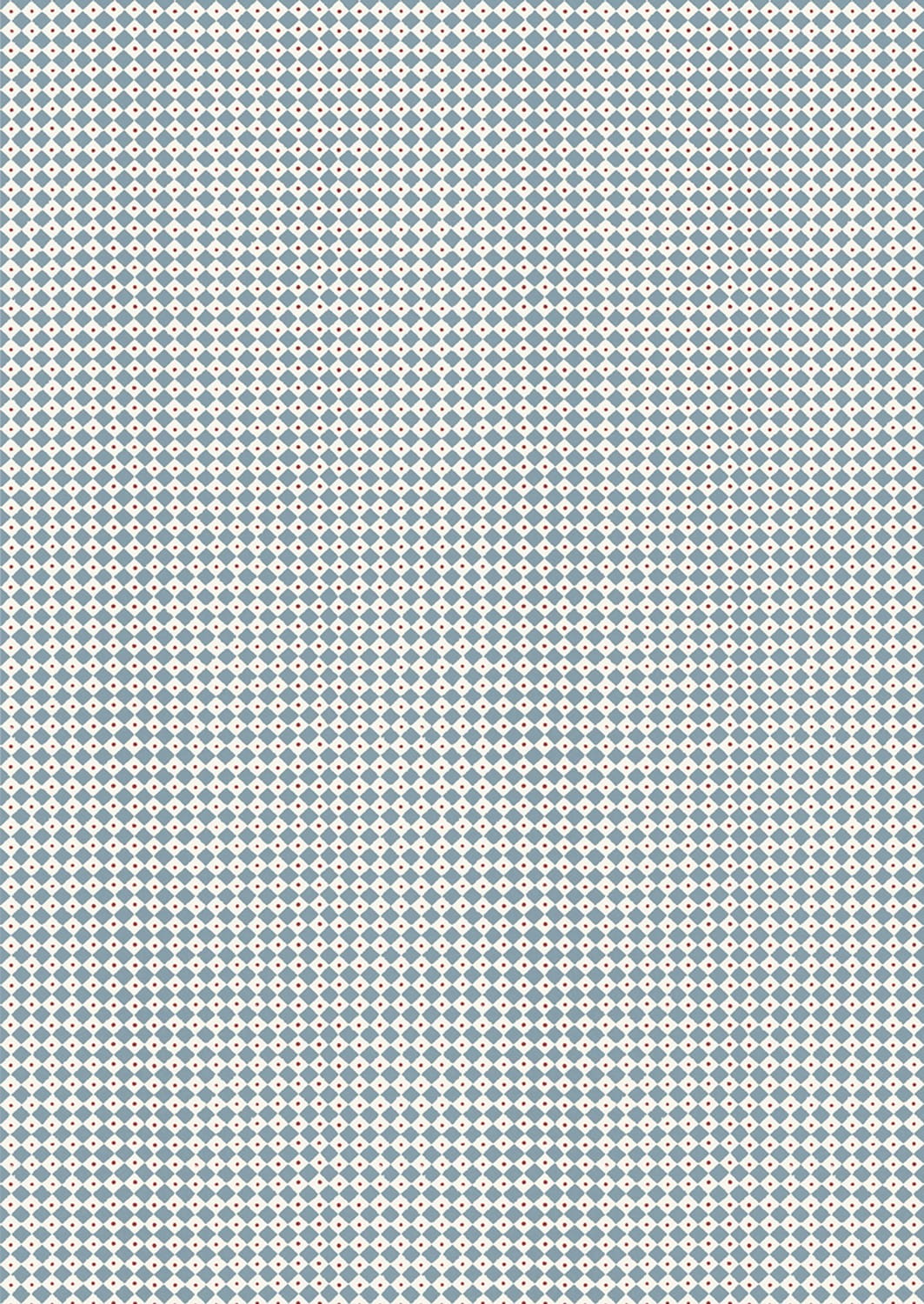 Fabric Diamond Dot - Wedgwood Blue