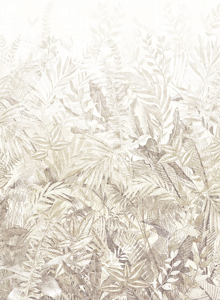 Wandbild Linen Leaves - 350706