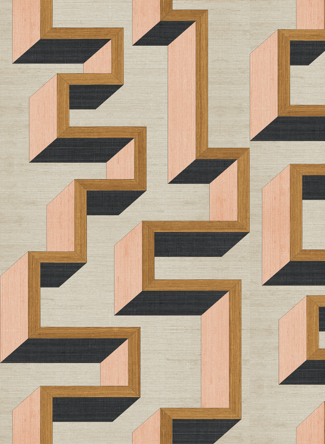 Tapete Detour - Copper Pink