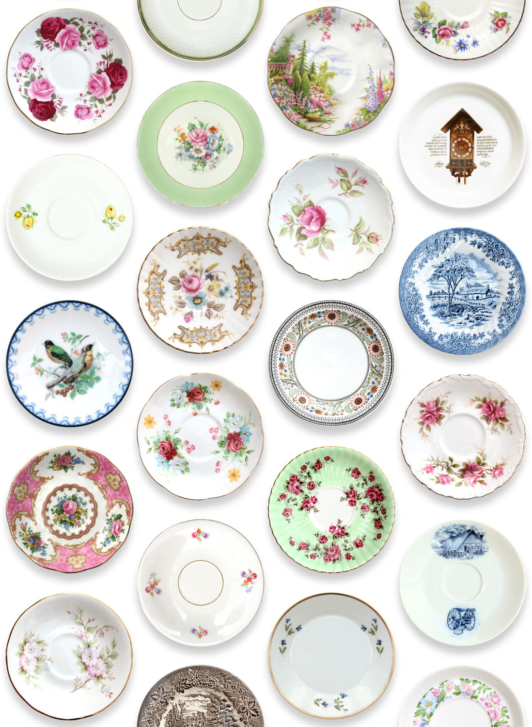 Tapete Porcelain Colorful - Porcelain Colorful