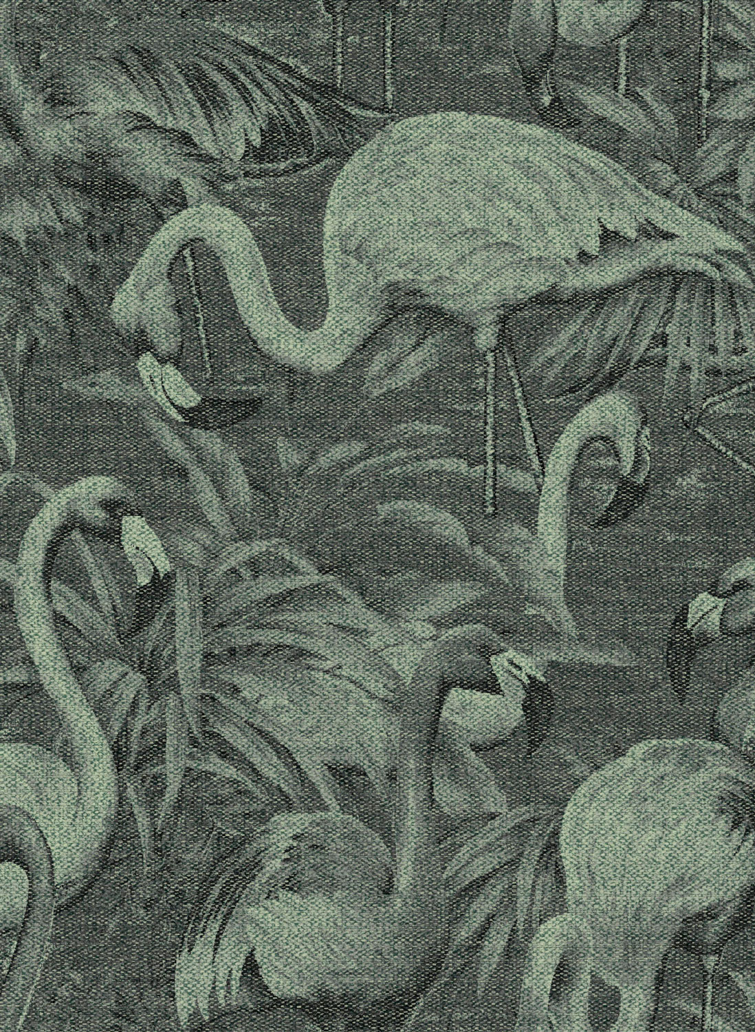 Tapete Flamencos Andinos - Almond Green