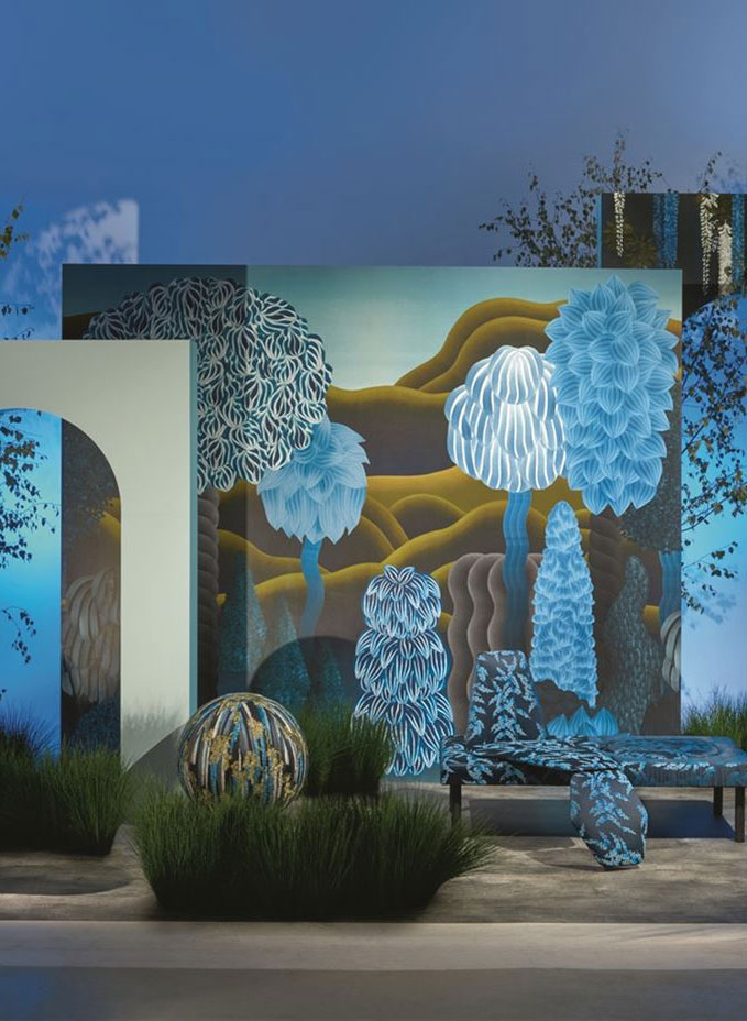 Wandbild Songe d Ete Marais