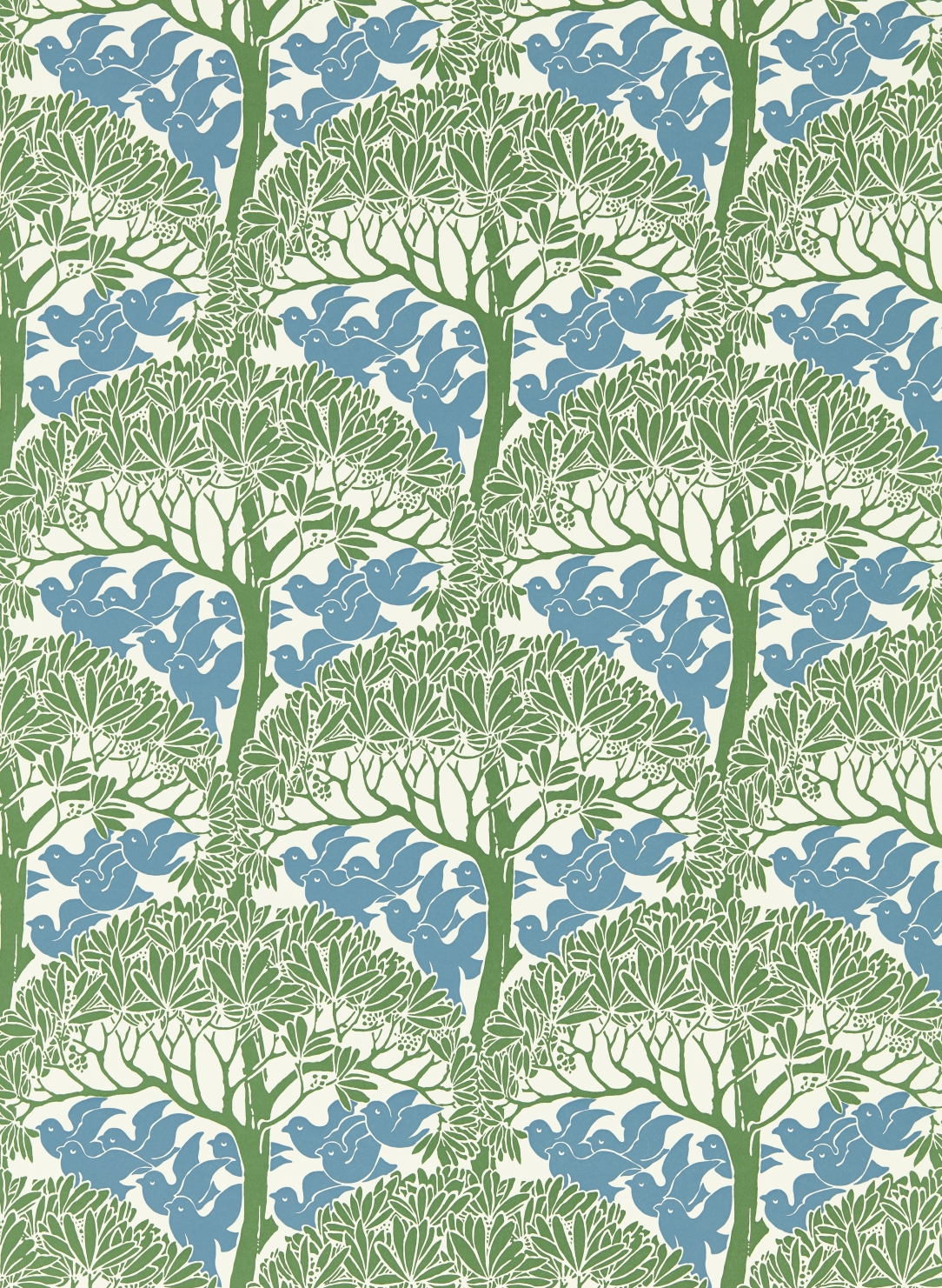 Tapete The Savaric - Garden Green