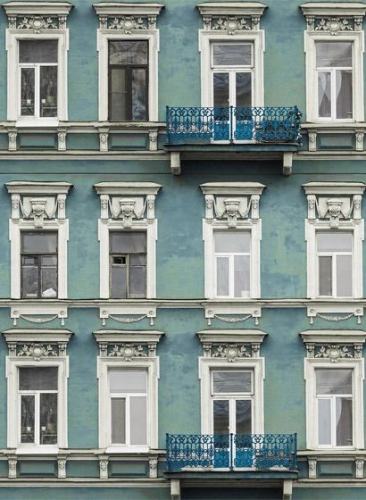 Wandbild Strada - Azul