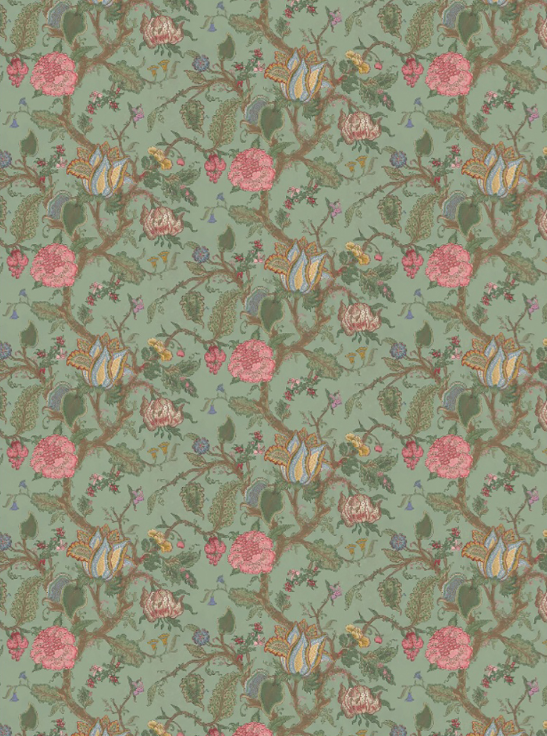 Wandbild Growing Wilderness - Verdant